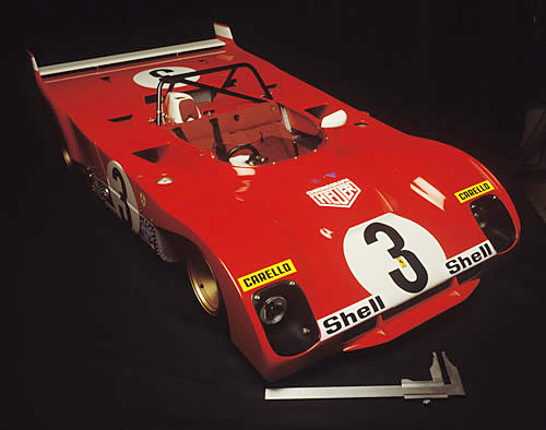 Pierre Scerri's fully-functionaal 1/3 scale Ferrari 312 PB.