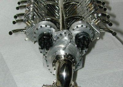 Roger's scale Merlin engine.