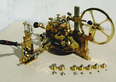 An engine built for cutting gear teeth.