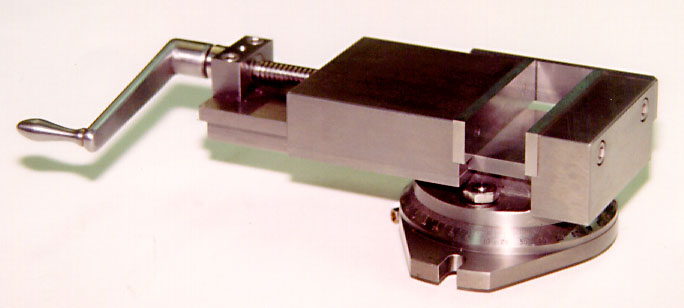 A miniature drill press vise made by Bill.