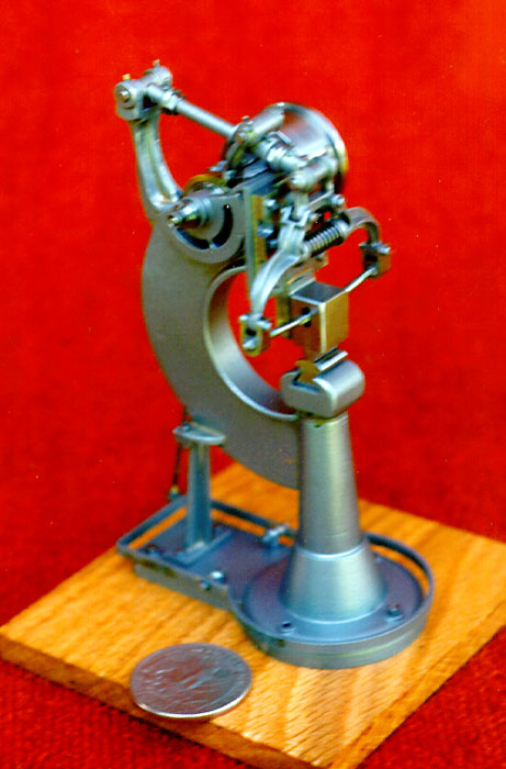 A scale model triphammer made by Jerry.