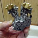 Jerry Kieffer’s 1/6 Scale Harley-Davidson Engine and 1/8 Scale Full Motorcycle