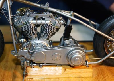 Another close-up of the Knucklehead engine.