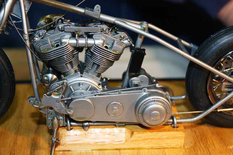 Jerry Kieffer's 1/6 Scale Harley-Davidson Engine and 1/8 Scale