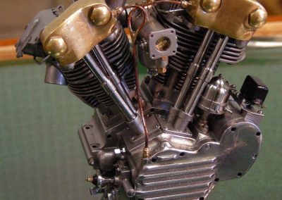 Jerry's 1/8 scale Knucklehead engine is coming along.