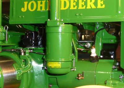 Another shot of the scale tractor engine.