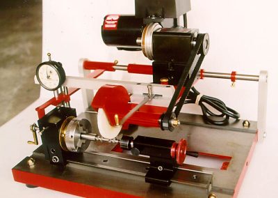 Jerry’s custom cam grinding machine.