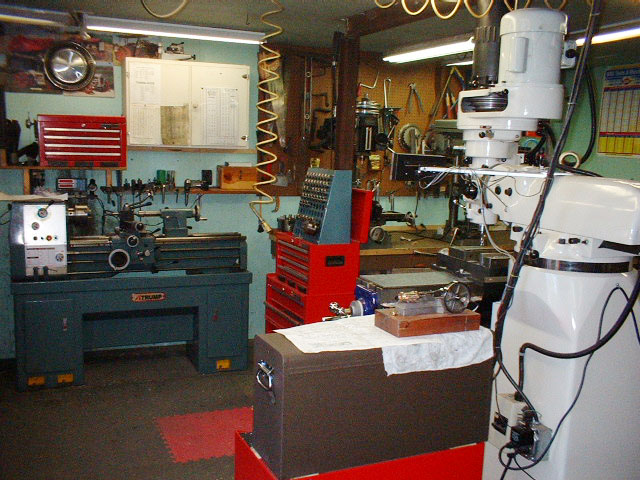 Another look inside Clif's workshop.