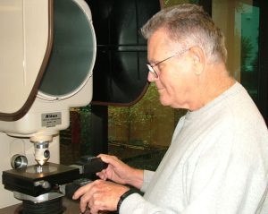 Joe Martin, founder of the Miniature Engineering Craftsmanship Museum.