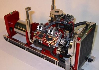Jerry Howell’s V-4 Engine.