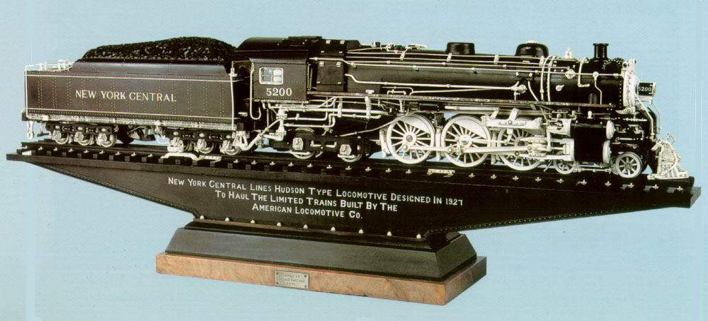 Mooney's New York Central 4-6-4 Hudson type locomotive.