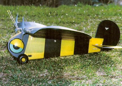 Gerhard's Lazy Bee R/C plane.