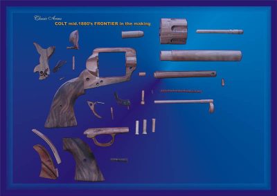 Another look at the Frontier revolver parts.