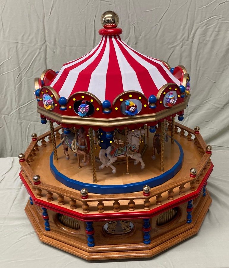 Don's first animated music box, "Carousel Waltz."