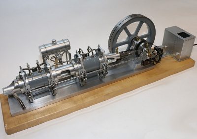 Doug's Snow engine on display.