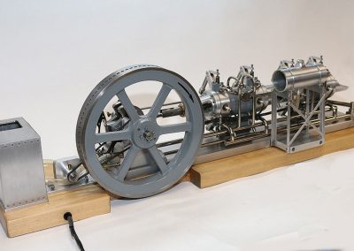 Doug's Snow engine on display.