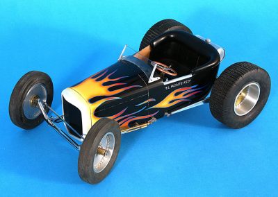 This model is similar to a full-size hot rod that Will built at age 19.