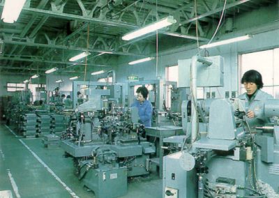 A shot of the O.S. production line at the Nara plant.