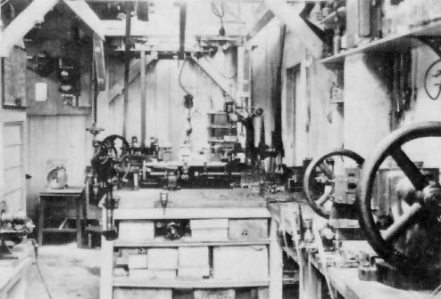 Mr. Ogawa’s factory workshop in 1936.