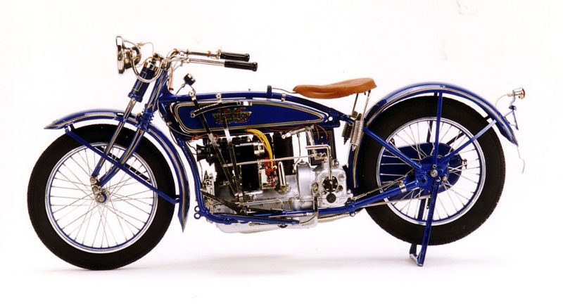 This 1/6 scale Henderson K, circa 1920, was finished in 2002.