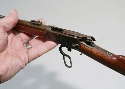 Birk’s 1/2 scale Winchester Model 1892 44-40 lever action rifle.