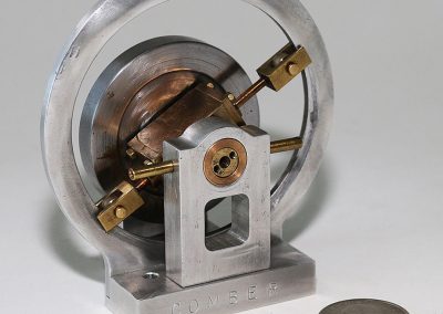 Birk's scale model Comber rotary engine.