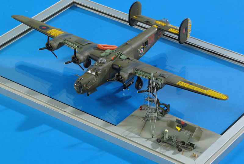 Andrzej's 1/72 scale model B-24 Liberator. 