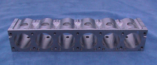 The Deltic cylinder block for center section 2.