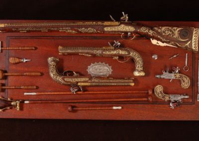A full miniature set of firearms from LeGrand Arms & Accessories.