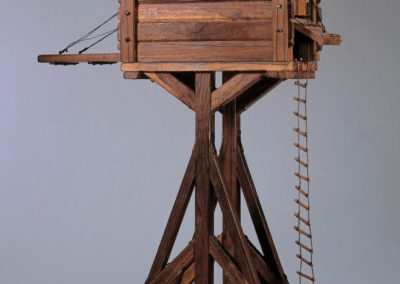 A miniature siege tower.
