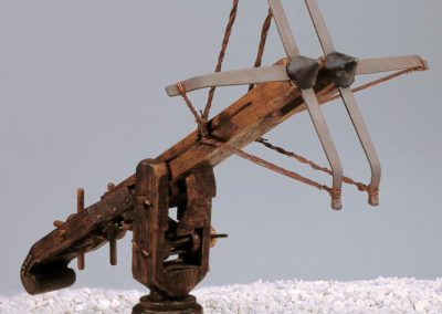 A giant Scorpion siege weapon.