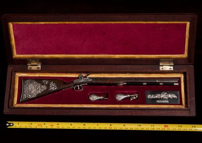 Antonio’s 1/4 scale Louis XIV carbine.