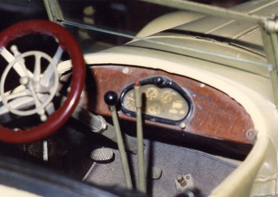 An interior view shows the dash.