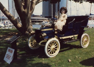 The 1/4 scale "Baby" 1906 REO.