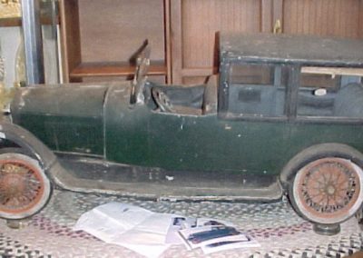The 1/4 scale Marmon Town Car.