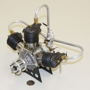 Anzani 3-Cylinder Fan Engine