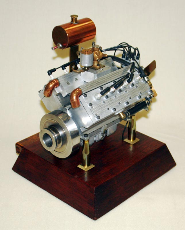 The Challenger V8 prototype engine.