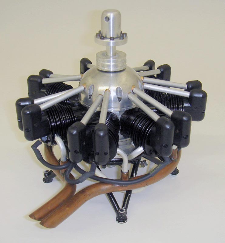 Technopower 7-Cylinder Radial Airplane Engine