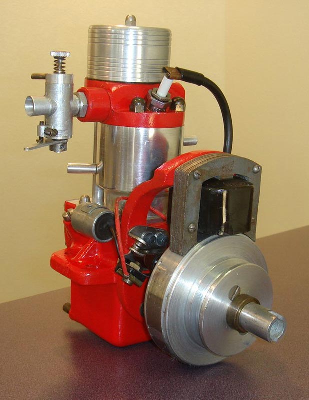 ELJO Single-Cylinder Model Marine Engine