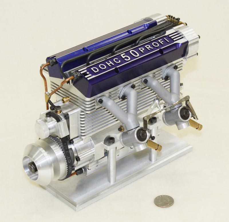 Profi “DOHC 50” 4-Cylinder Inline Racing Engine