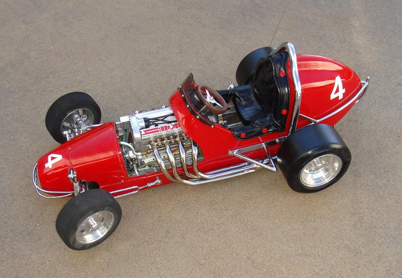 Riggle 1/4 Scale Midget Race Car