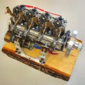 4-Cylinder, Water-Cooled Inline Boat Engine