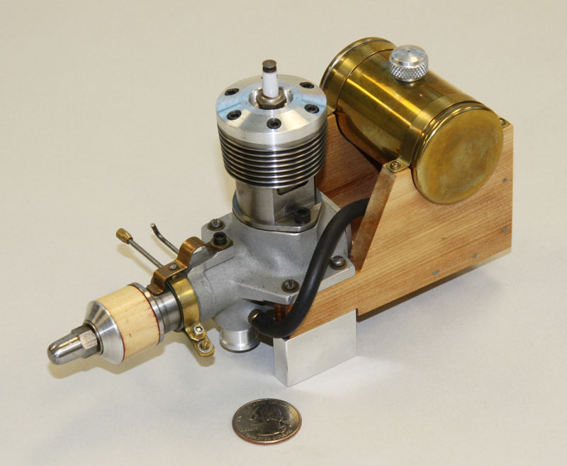 K-35 Single-Cylinder, Two-Cycle Model Airplane Engine