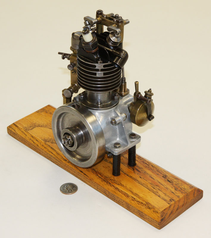 Single-Cylinder, Air-Cooled, Four-Cycle OHV Engine