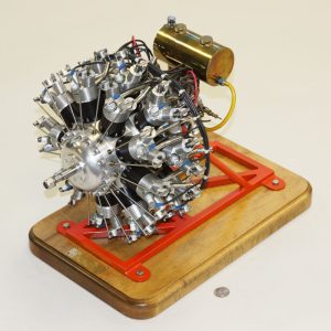 18-Cylinder, Two-Row Radial Engine