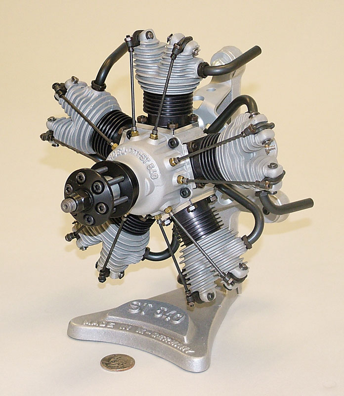 Seidel ST 540 5-Cylinder Radial Model Aircraft Engine