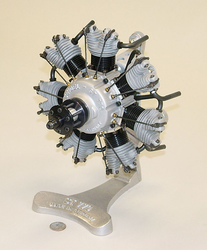 Seidel ST 770 7-Cylinder Radial Model Aircraft Engine
