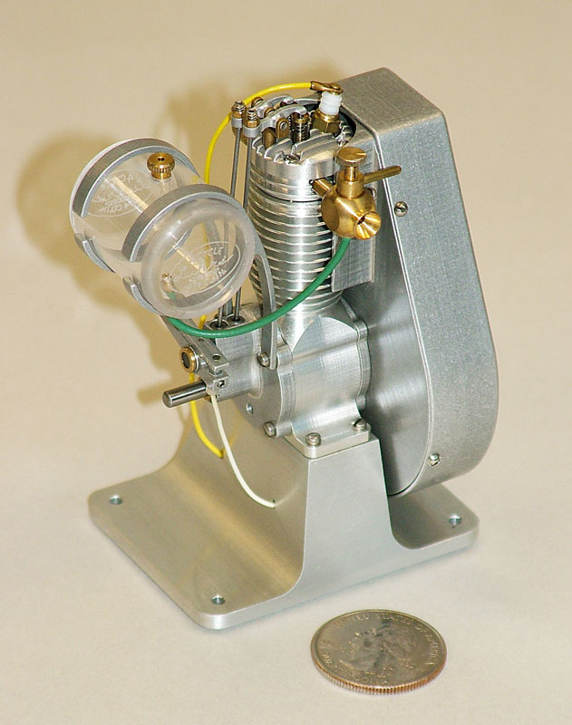 Luhrs Mini Single-Cylinder 4-Cycle Engine