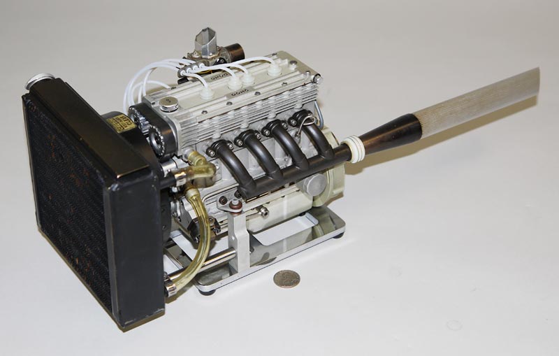 “Root Special” DOHC 4-Cylinder Racing Engine