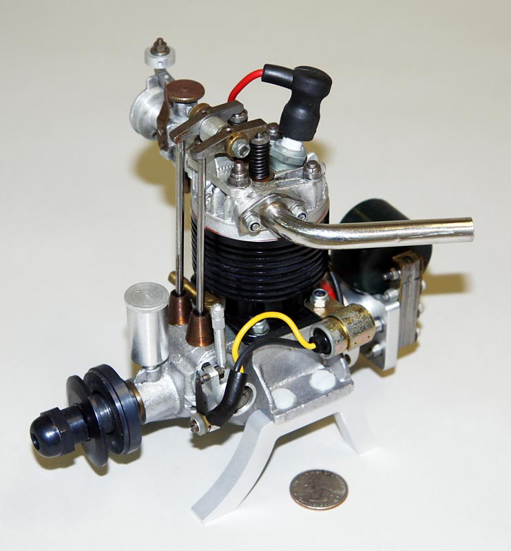 Gannet Single-Cylinder Model Airplane Engine 